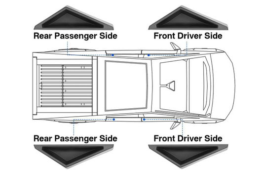 cybertruck door handles