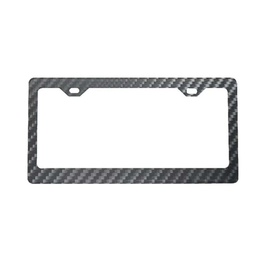 License Plate Carbon Fiber USA Standard For Tesla Model 3 2017-2021