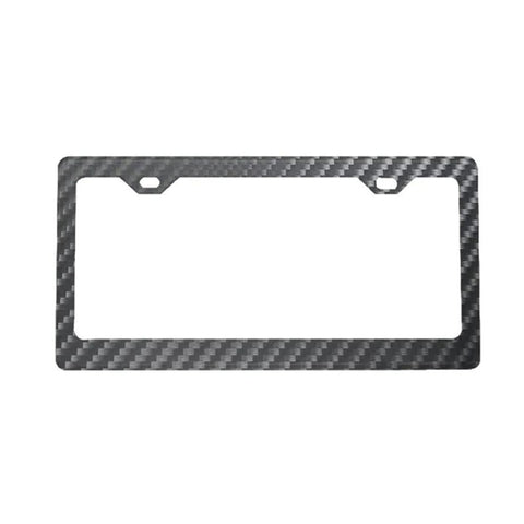 License Plate Carbon Fiber USA Standard For Tesla Model 3 2017-2021