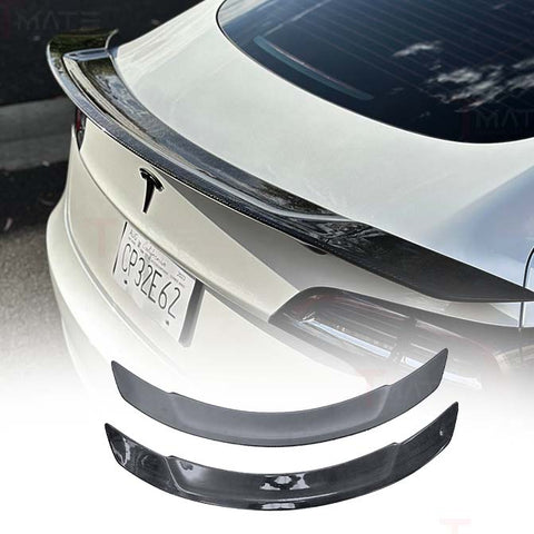 2017-2023 | Model 3 Colossal Rear Wing Spoiler - Real Molded Carbon Fiber