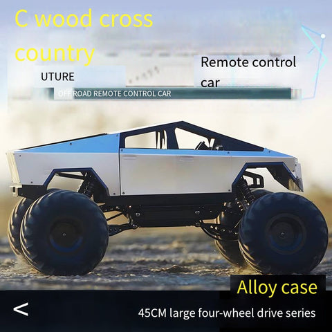 Remote-Controlled Cybertruck--45CM-Future Off-Road Masterpiece