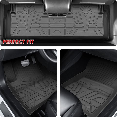 TPE Floor Mats for Tesla Model 3（2021-2023 ）