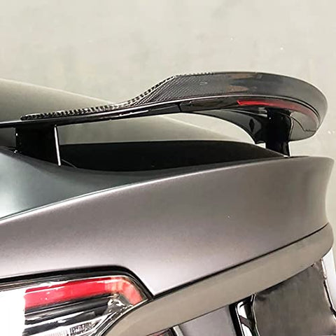 Model X Carbon Fiber Trunk Spoiler Wing for Tesla Model X 2016-2023 Rear Spoiler Lid Aftermarket Car Parts Cars Rear Wing Car Styling Kits Model X Accessories