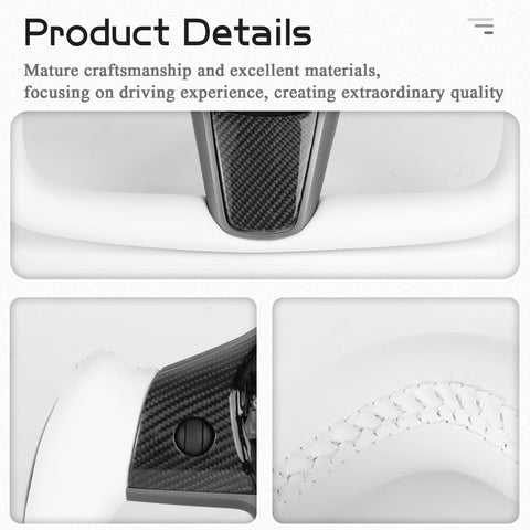 Universal Yoke Ergonomic Steering Wheel Upgrade For Tesla Model 3/Y