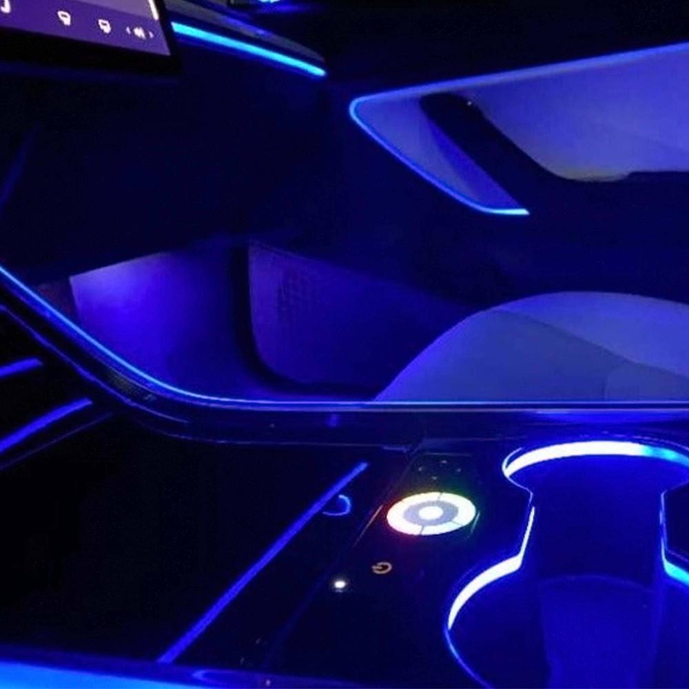 Luxurious Interior Laser Carve LED Ambient Lighting V3 Total 21 Lights