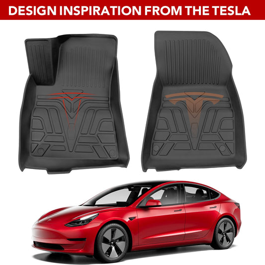 TPE Floor Mats for Tesla Model 3（2021-2023 ）