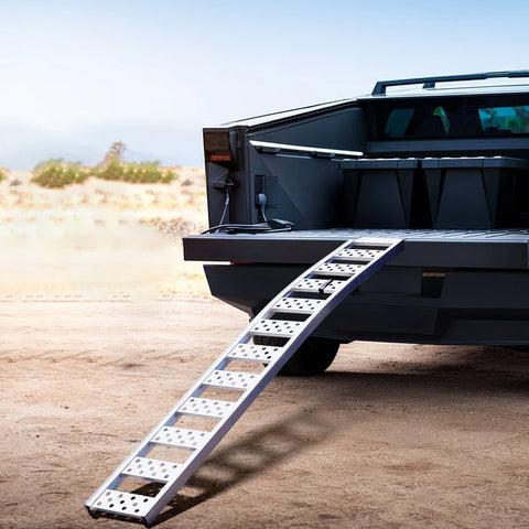 Aluminum Portable Loading Ramps for Tesla Cybertruck |Tmate