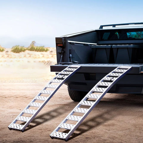 Aluminum Portable Loading Ramps for Tesla Cybertruck |Tmate