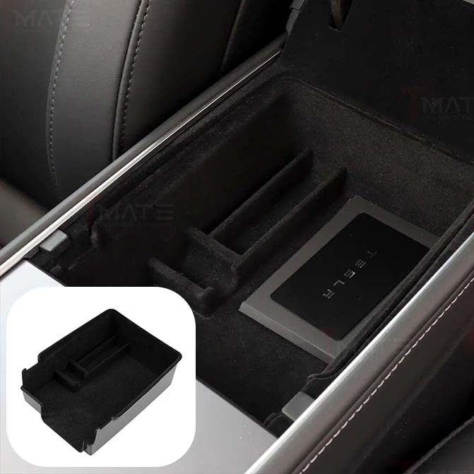 Armrest Organizer Console Tray for Tesla Model 3 / Model Y