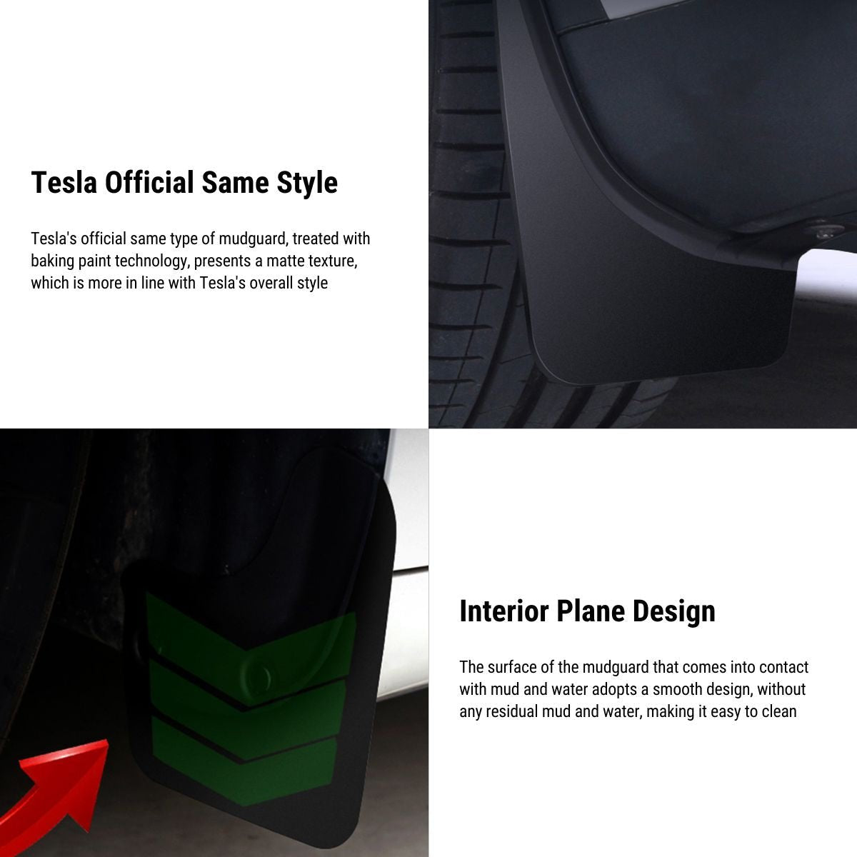 tesla model 3 mud flaps