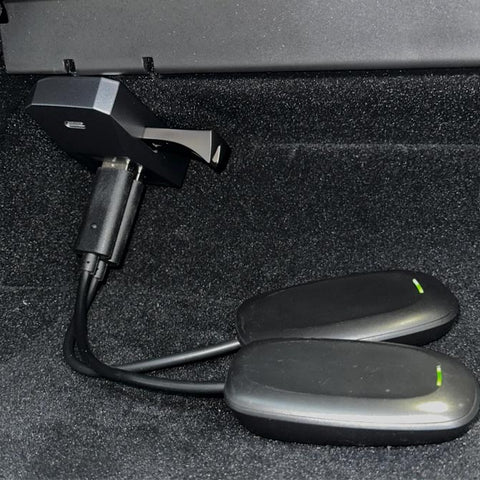 Model S3XY & CT Cybertruck Style USB Glovebox Charging Hub - Power & Data Splitter