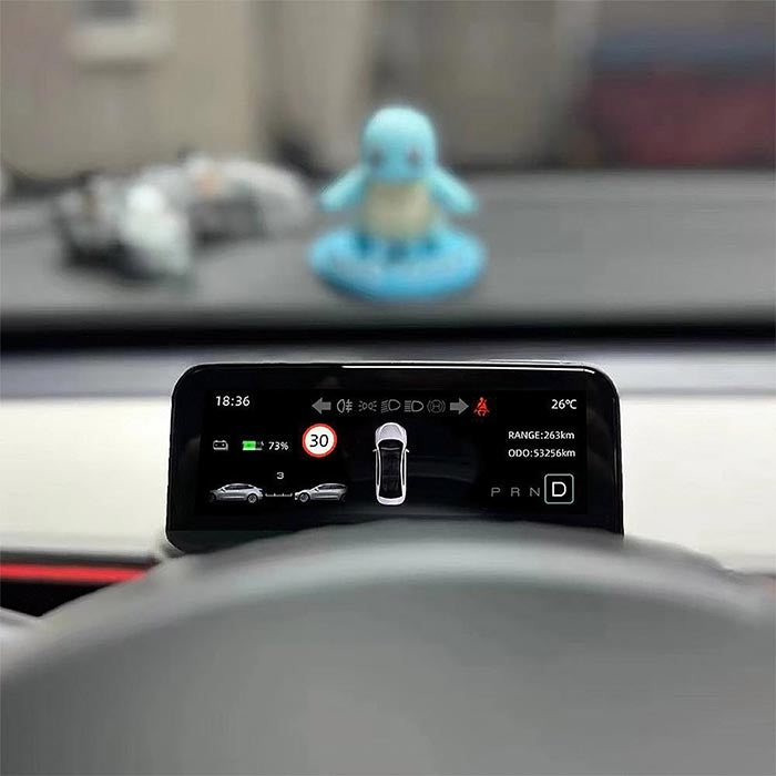 Dashboard Mini Screen Heads Up Display For Tesla Model 3 & Y