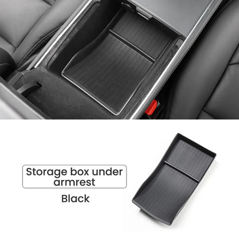 TPE Center Console Storage Organizer Box for Model 3/Y (2017-2023)