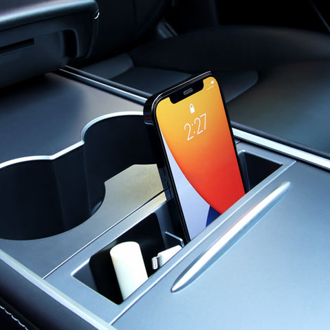 Center Console Storage Box for Model 3/Y Accessories