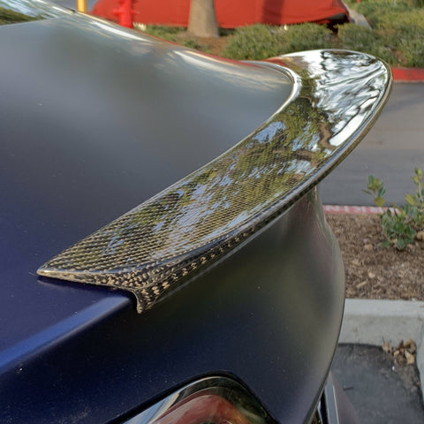 2017-2023 | Model 3 TRIMLINE Spoiler - Real Molded Carbon Fiber