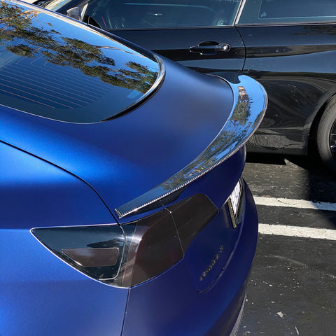 2017-2023 | Model 3 Razzo Spoiler - Real Molded Carbon Fiber