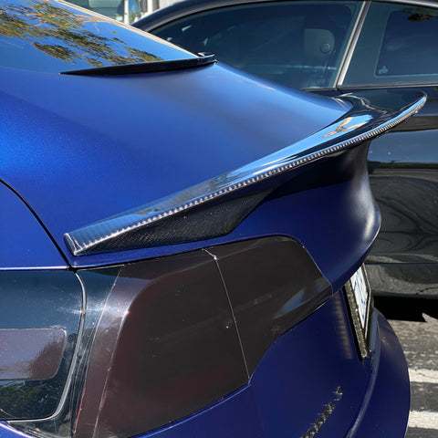 2017-2023 | Model 3 Razzo Spoiler - Real Molded Carbon Fiber