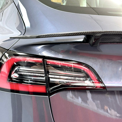 2017-2023 | Model 3 Colossal Rear Wing Spoiler - Real Molded Carbon Fiber