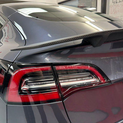 2017-2023 | Model 3 Colossal Rear Wing Spoiler - Real Molded Carbon Fiber