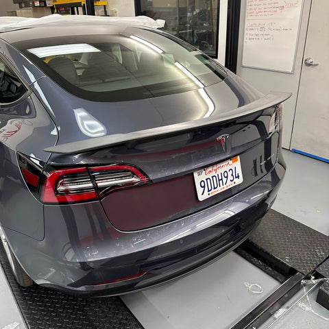 2017-2023 | Model 3 Colossal Rear Wing Spoiler - Real Molded Carbon Fiber