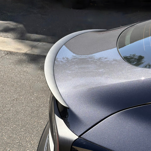 2024+ | Model 3 Spoiler - Real Dry Molded Carbon Fiber