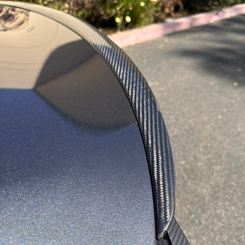 2024+ | Model 3 Spoiler - Real Dry Molded Carbon Fiber