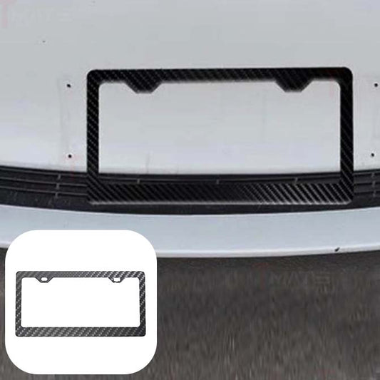 Nummernschild Carbon Fiber USA Standard für Tesla Model 3 2017-2021 