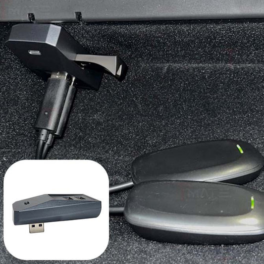 Model S3XY & CT Cybertruck Style USB Glovebox Charging Hub - Power & Data Splitter