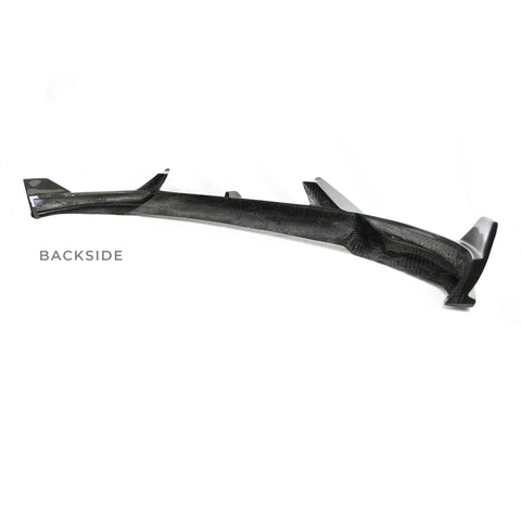 Model Y Colossal Front Lip Overlay Spoiler - Real Dry Molded Carbon Fiber