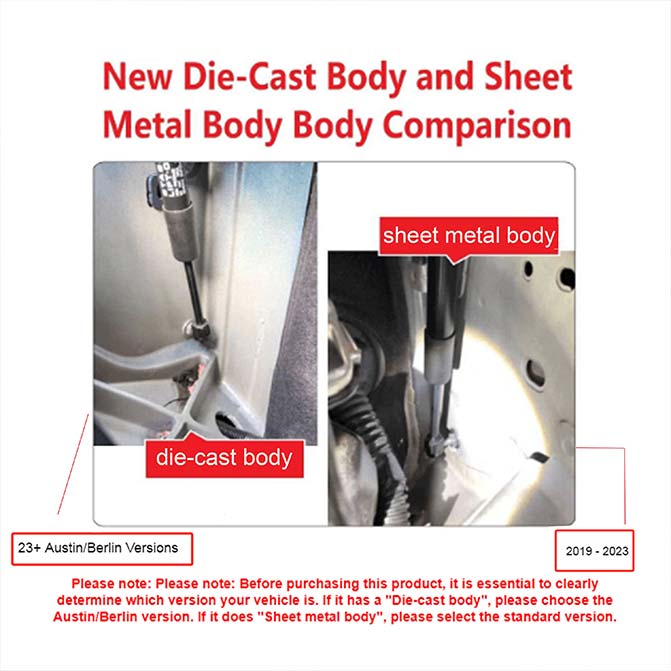 Model Y Power Frunk V5 and Trunk Kick Sensor