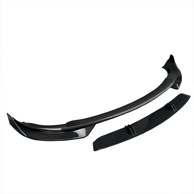 Real Dry Carbon Fiber Front Lip for Tesla Model Y 2020-2024