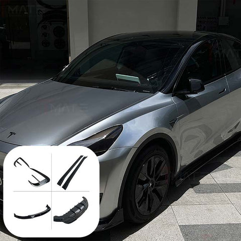 Real Dry Carbon Fiber Full Body Kit（Glossy）For Model Y