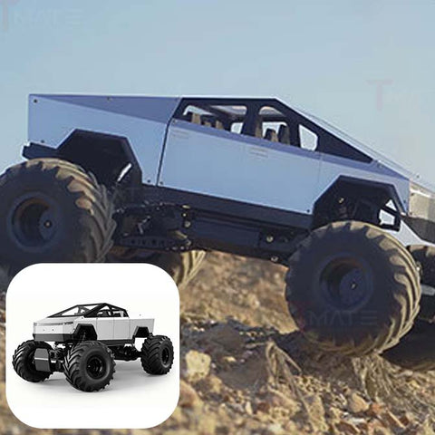 Remote-Controlled Cybertruck--45CM-Future Off-Road Masterpiece