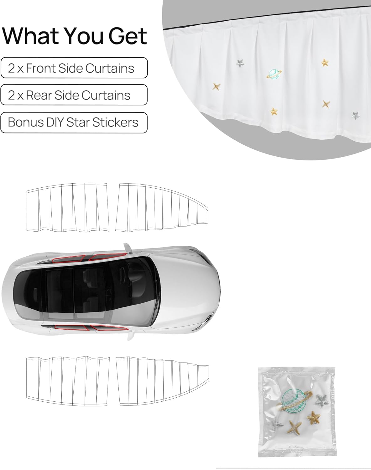 tesla window sunshade