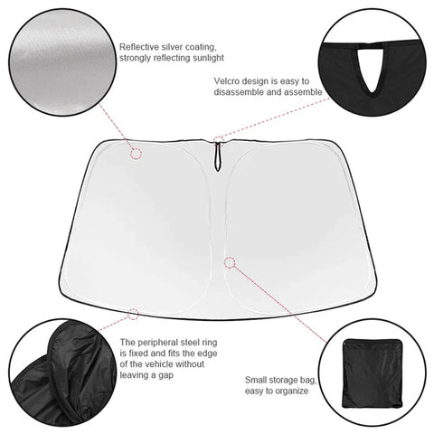 Tesla Model S3XY Windshield Sunshade