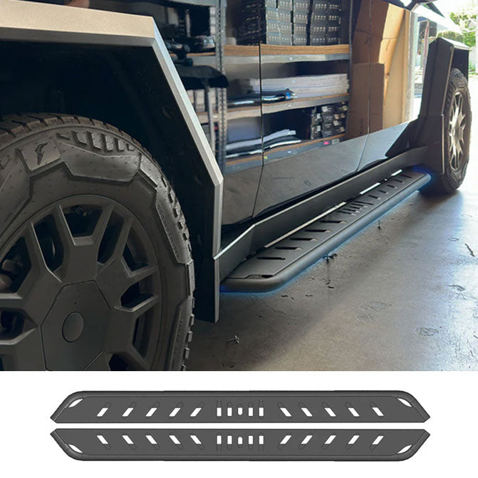 tesla cybertruck running boards