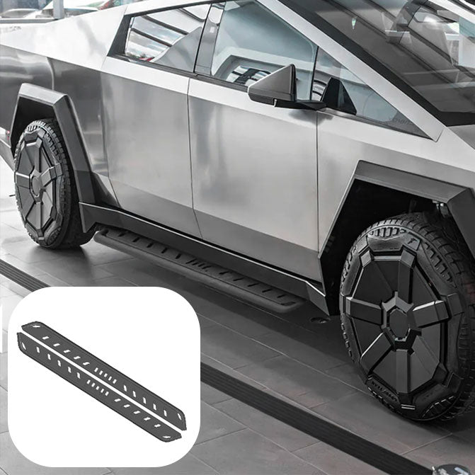 tesla cybertruck running boards