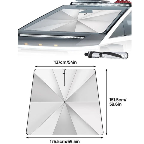 cybertruck sunshade