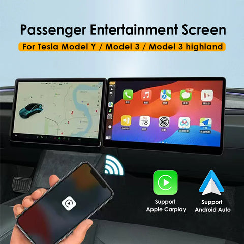 tesla display screen