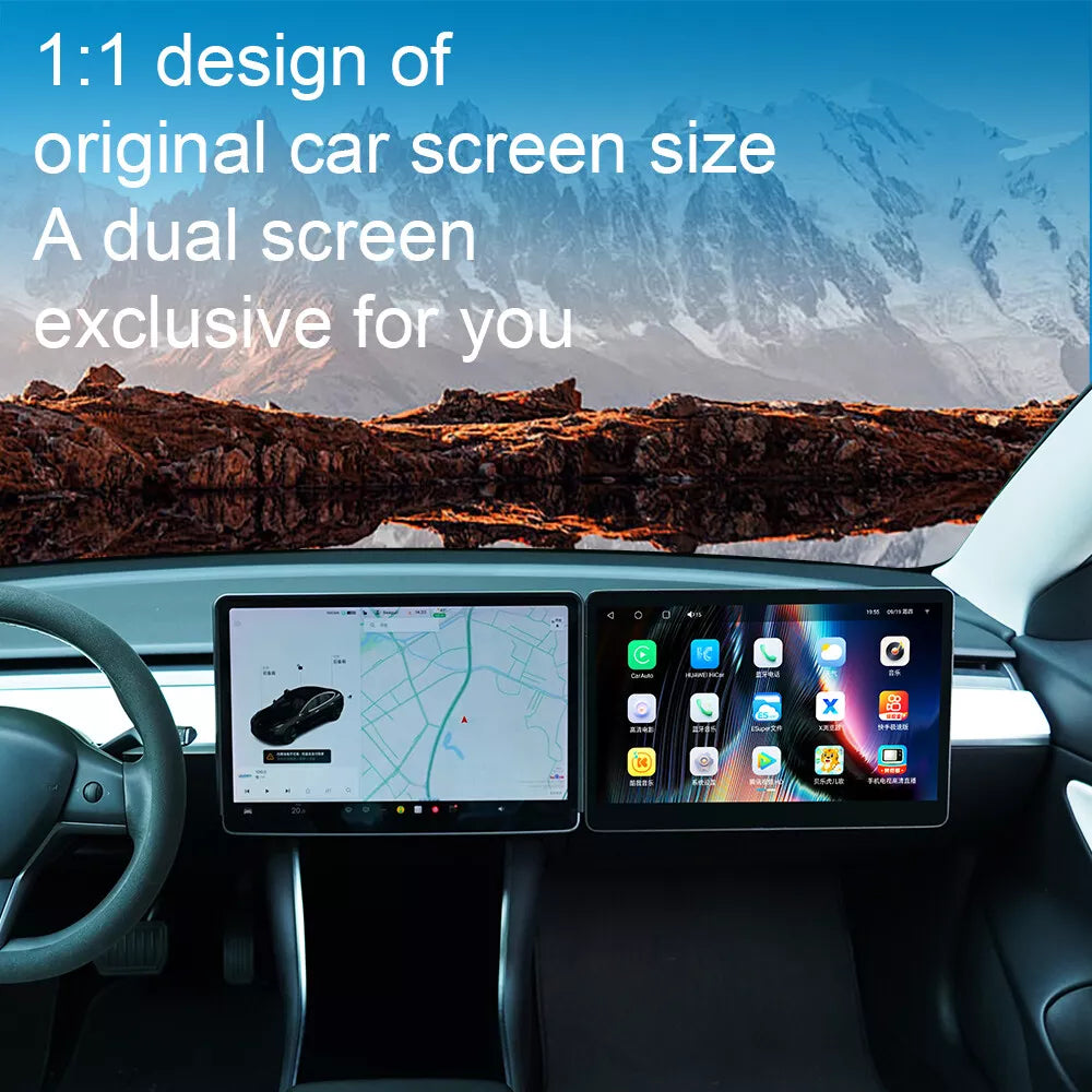 tesla display screen