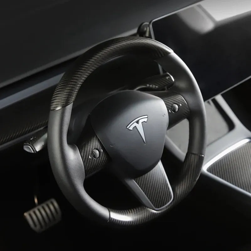 tesla model 3/y steering wheel cover​