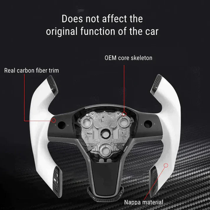 Tesla Model 3/Y Roadster Steering Wheel