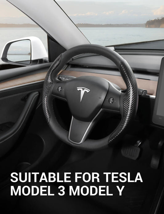 tesla steering wheel wrap