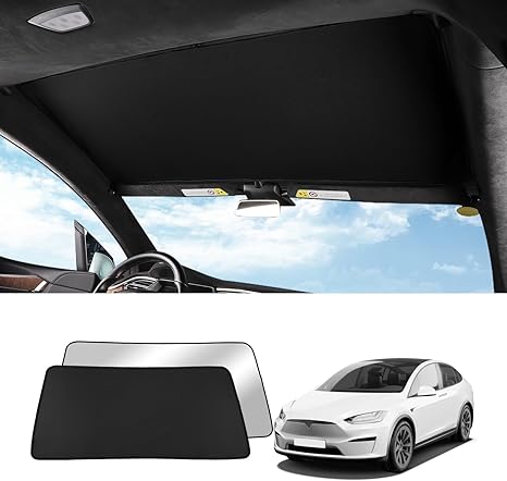 model x glass roof sunshade