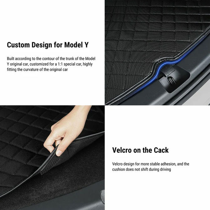 tesla model y trunk mats