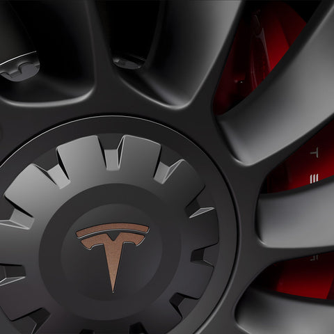 Model 3 Center Wheel Caps Logo Decal