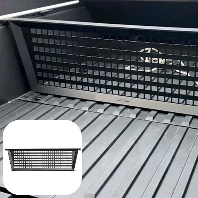 Tesla Cybertruck Rack Trunk Bed Divider MOLLE Rack Waterproof Pickup Cargo Bed Liner