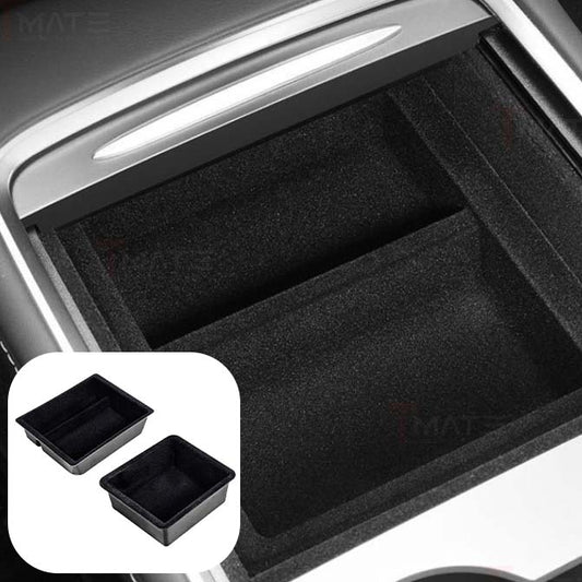 Tesla Model 3 Highland (2024-Present) Center Console Armrest Storage & Sliding Organizer Tray Set