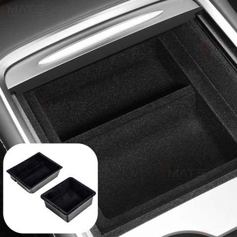 Tesla Model 3 Highland (2024-Present) Center Console Armrest Storage & Sliding Organizer Tray Set