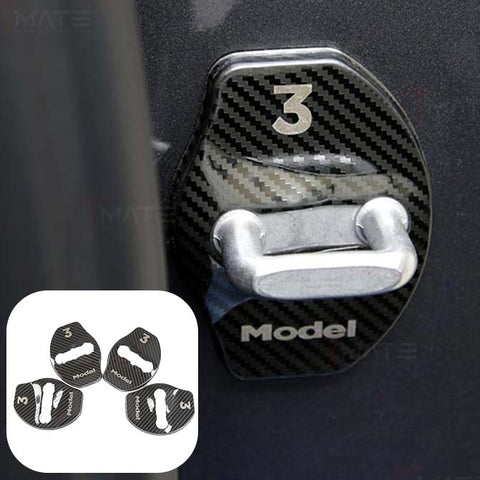 Tesla Model 3  Model Y Door Latch Cover - 4pcs